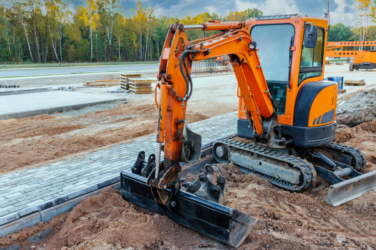 Image of an excavator